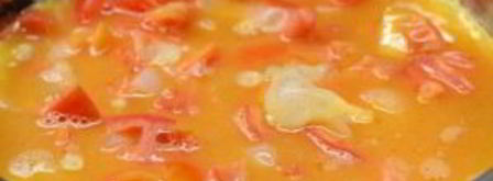 яичница-болтунья с помидорами. Шаг 9