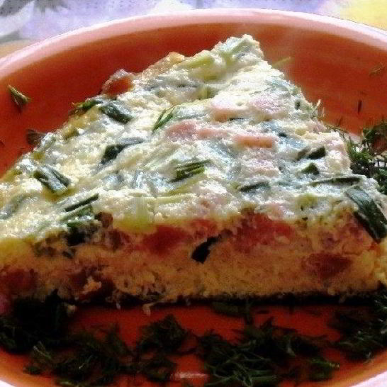 Рецепт яичницы на кефире