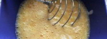 яичница на кефире. Шаг 3