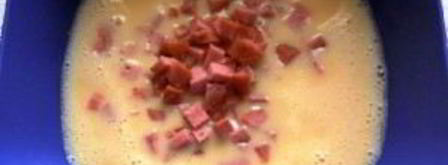 яичница на кефире. Шаг 4