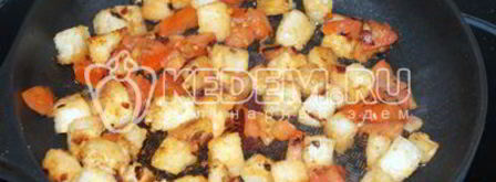 яичница по-французски. Шаг 6