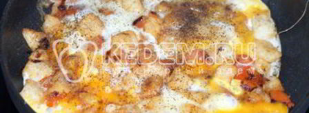 яичница по-французски. Шаг 7