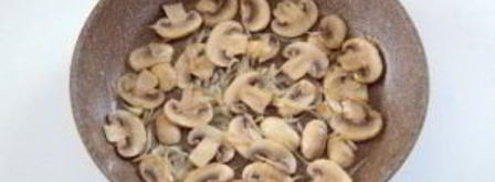 яичница с грибами. Шаг 5