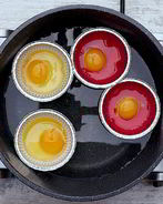 Яичница с помидорами