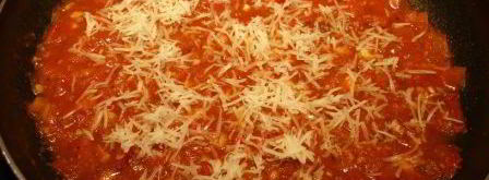 яичница с томатами uova al pomodoro. Шаг 4