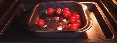 яичница с жареным сыром сулугуни. Шаг 4