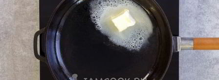 яичница со шпинатом. Шаг 6