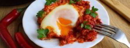 яичница в томате по-африкански. Шаг 8