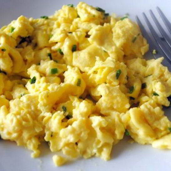 Рецепт яичницы взбитой