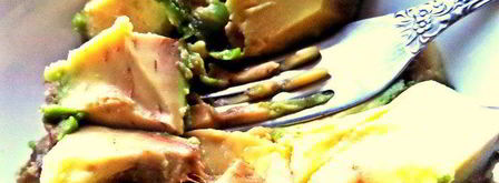 закуска из авокадо и творога. Шаг 4