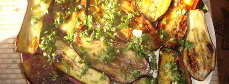 закуска из баклажанов с шампиньонами. Шаг 7