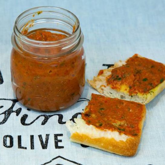 Рецепт закуски из печеного баклажана