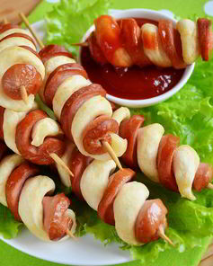 Закуска из сосисок
