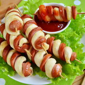 Закуска из сосисок