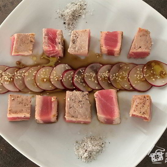 Рецепт закуски из тунца