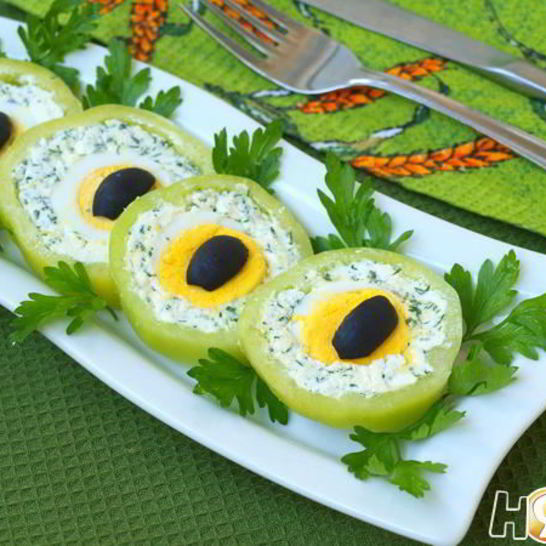 Рецепт закуски кошачий взгляд