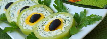 закуска кошачий взгляд. Шаг 7