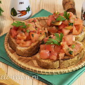 Закуски с чесноком