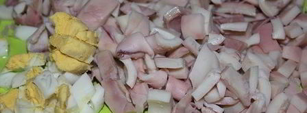 новогоднее заливное из кальмаров. Шаг 7