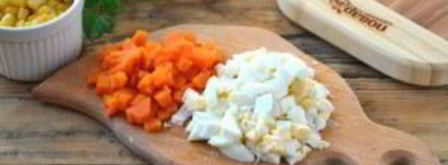 овощное заливное в яичной скорлупе. Шаг 3