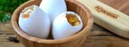 овощное заливное в яичной скорлупе. Шаг 6