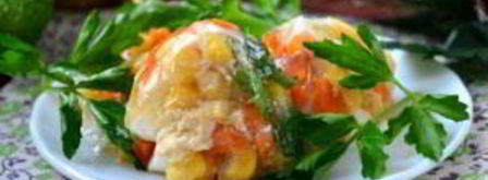 овощное заливное в яичной скорлупе. Шаг 7