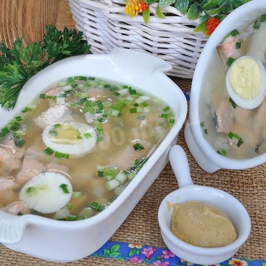 Рецепт заливного из горбуши