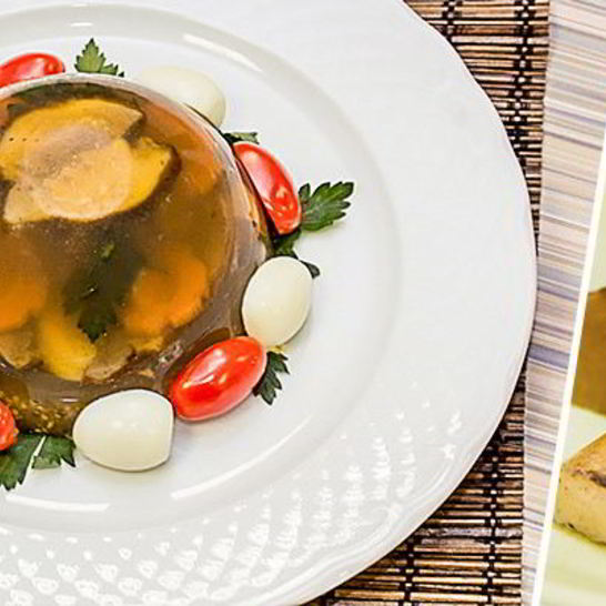 Рецепт заливного из грибов