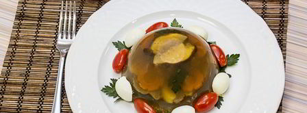 заливное из грибов. Шаг 20