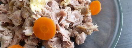 заливное из индейки с грибами. Шаг 5