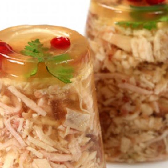 Рецепт заливного из куриного филе