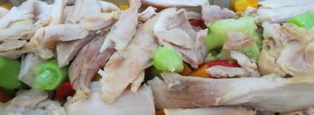 заливное из курицы с брокколи. Шаг 17