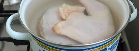 заливное из курицы с брокколи. Шаг 5