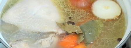 заливное из курицы с брокколи. Шаг 9