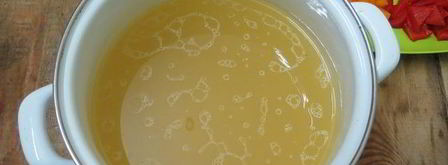 заливное из курицы с брокколи. Шаг 12