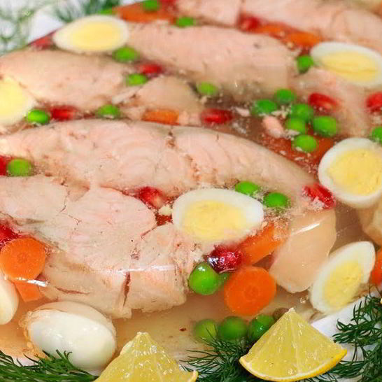 Рецепт заливного из рыбы с желатином