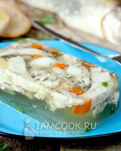 Заливное из щуки