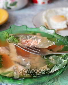 Заливное из семги