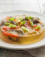 Заливное из шампиньонов