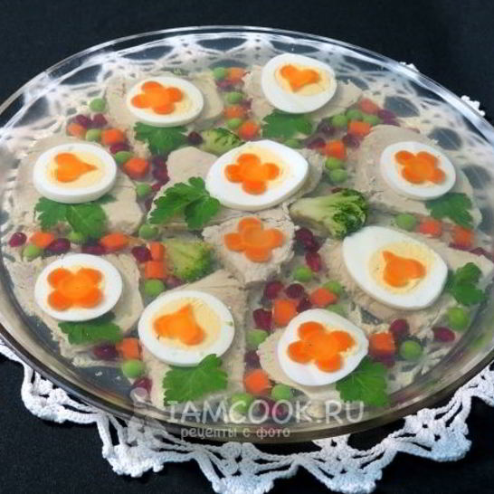 Рецепт заливного из свинины