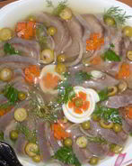 Заливное из свиного языка