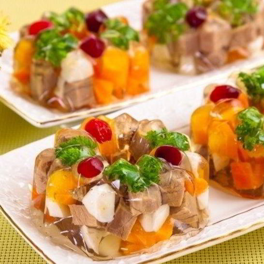 Рецепт заливного из телятины