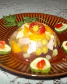 Заливное из ветчины