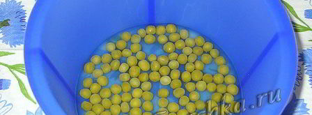 заливное с курицей, яйцами и горошком. Шаг 7