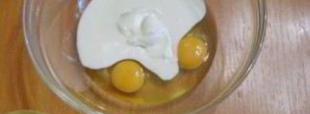 заливное тесто на кефире. Шаг 3