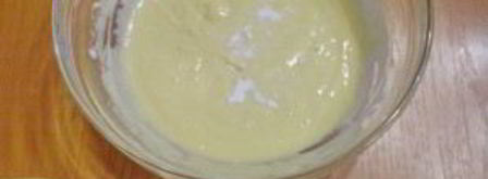 заливное тесто на кефире. Шаг 5