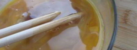 жареные яйца солнце всходит на востоке. Шаг 3