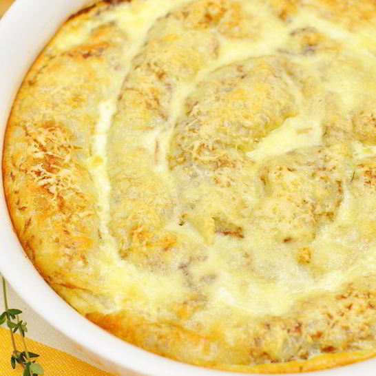 Рецепт блинной улитки с грибным жюльеном