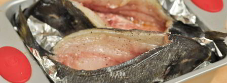 дорадо, фаршированная жюльеном из морепродуктов. Шаг 7