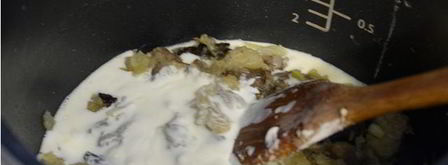 грибной жюльен в мультиварке. Шаг 4